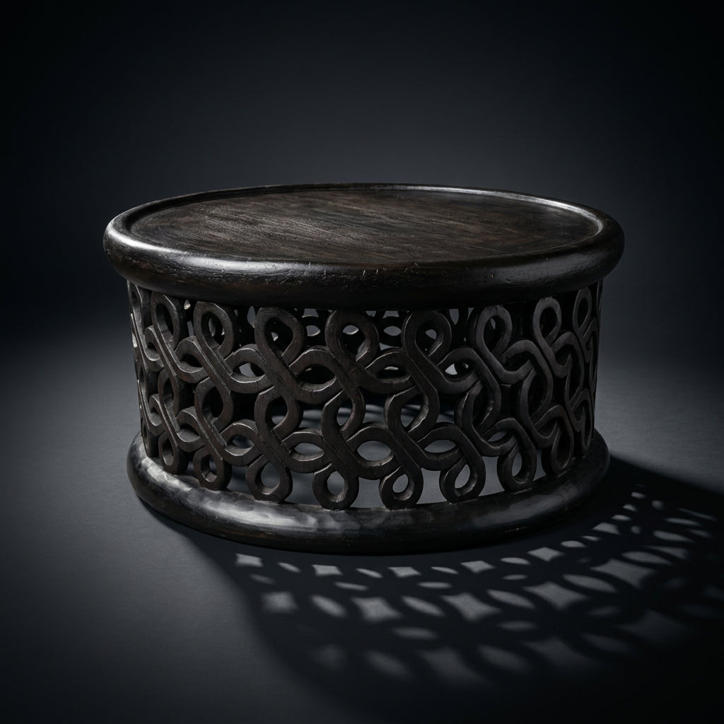 Grande table Bamileke XL ronde
