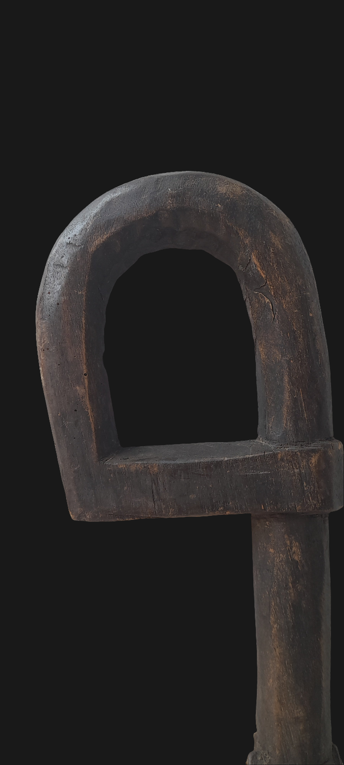 Canne Dogon en bois