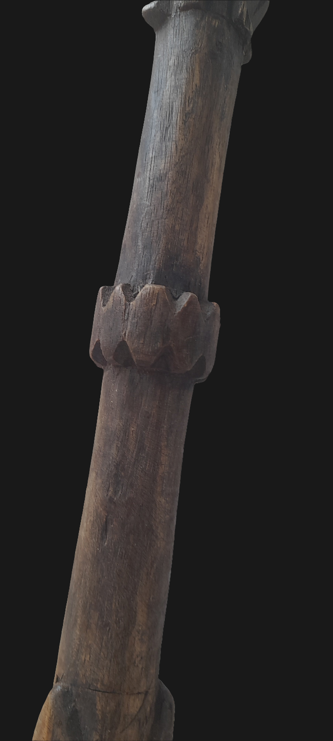Canne Dogon en bois