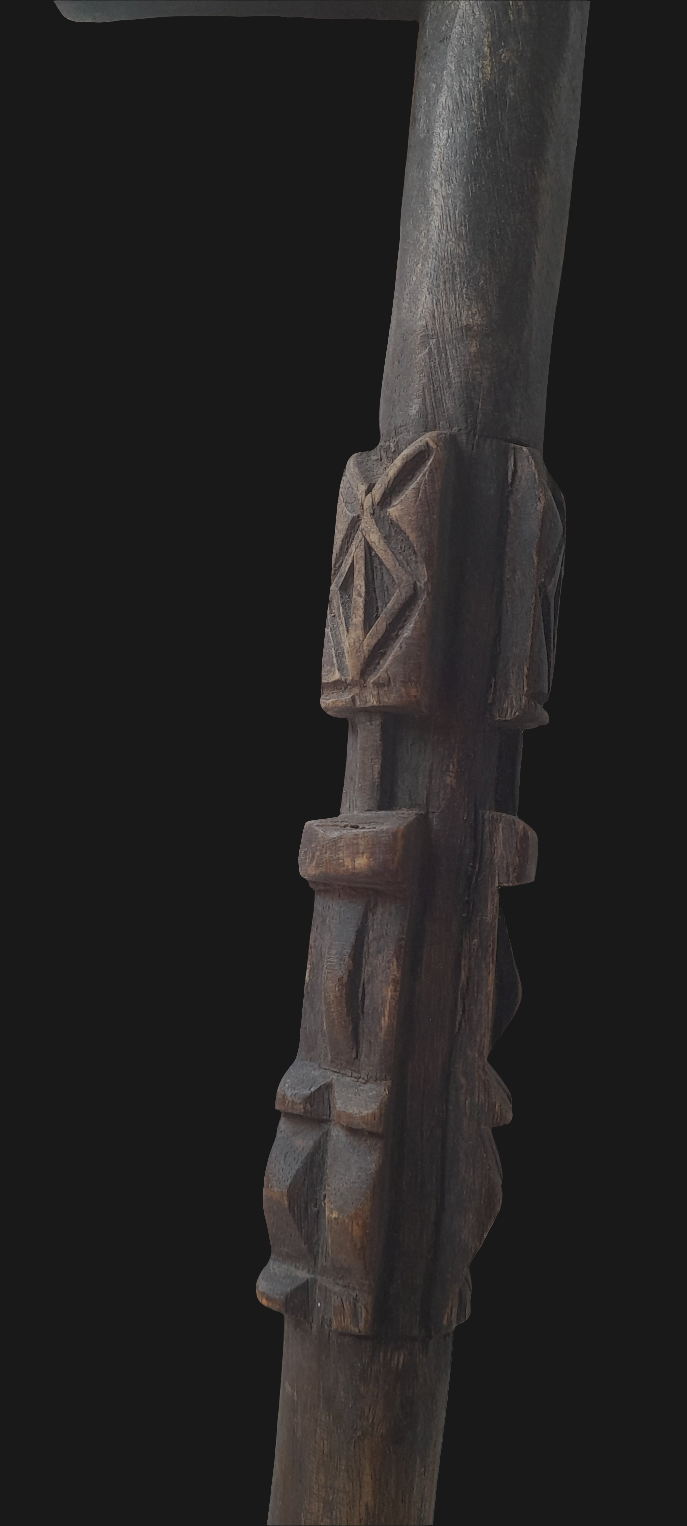 Canne Dogon en bois