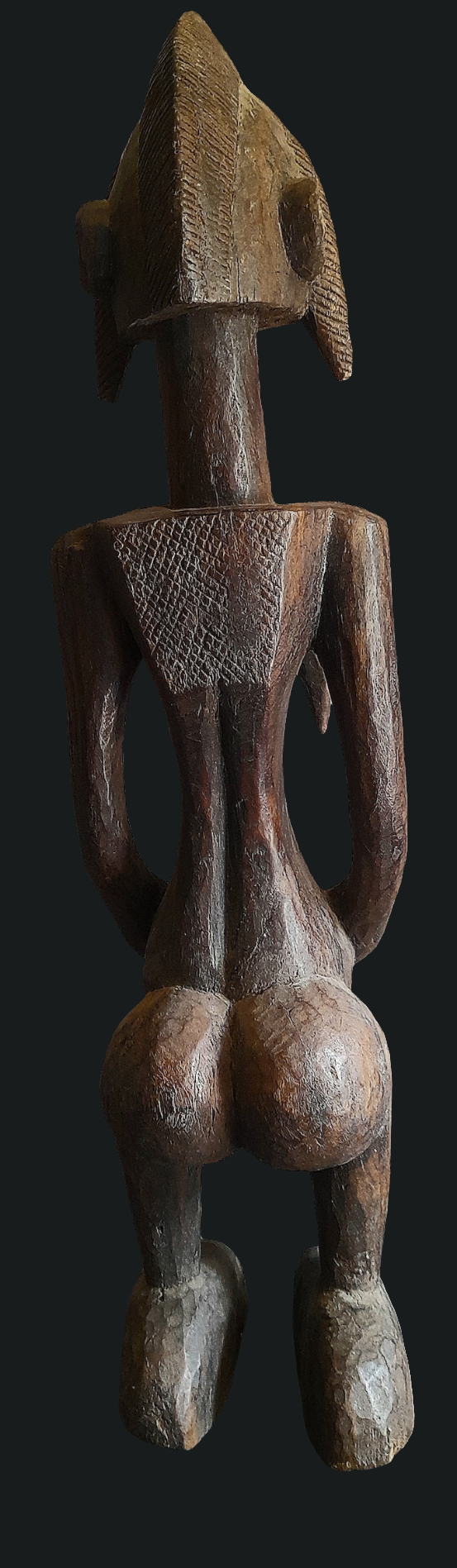 Statue Bambara Guandoudou en bois