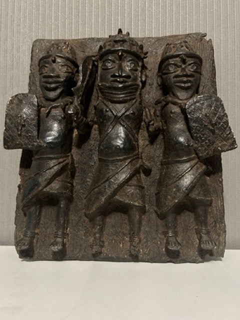 Plaque de palais en bronze