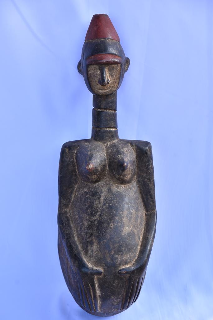 Masque ventre en bois