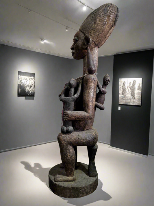 Statue Maternité Agere Yoruba, Nigeria