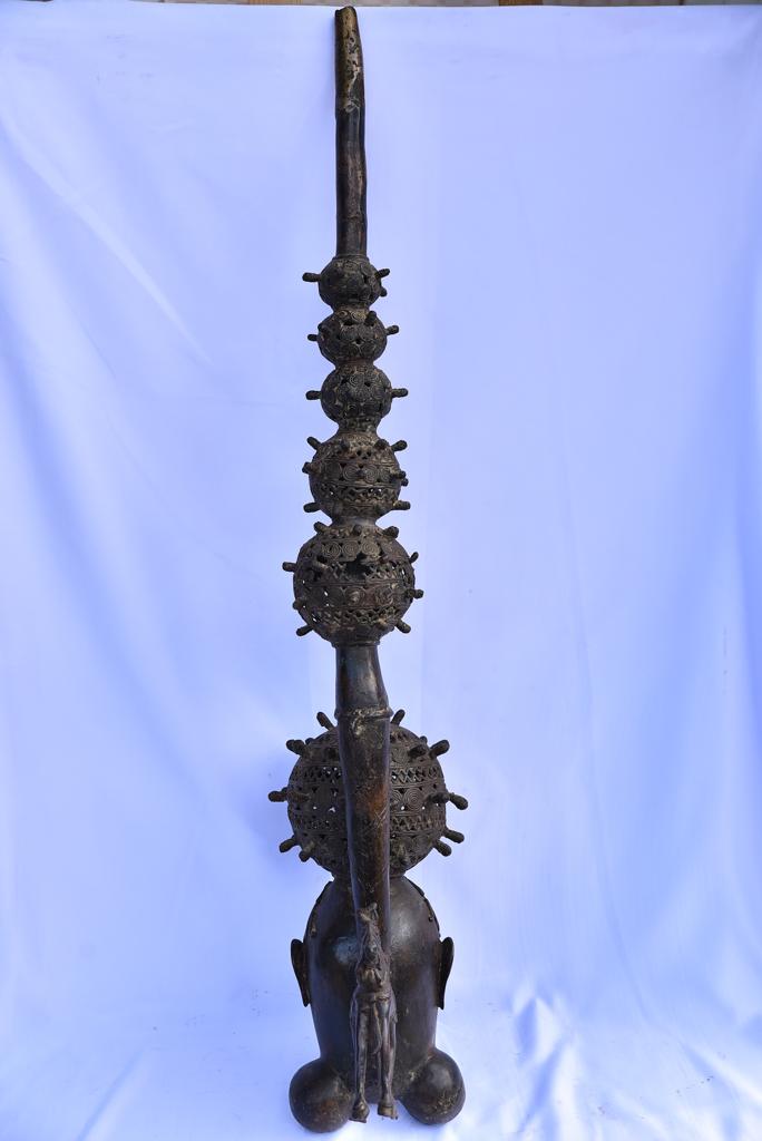 Pipe Forme Chevalier En Bronze