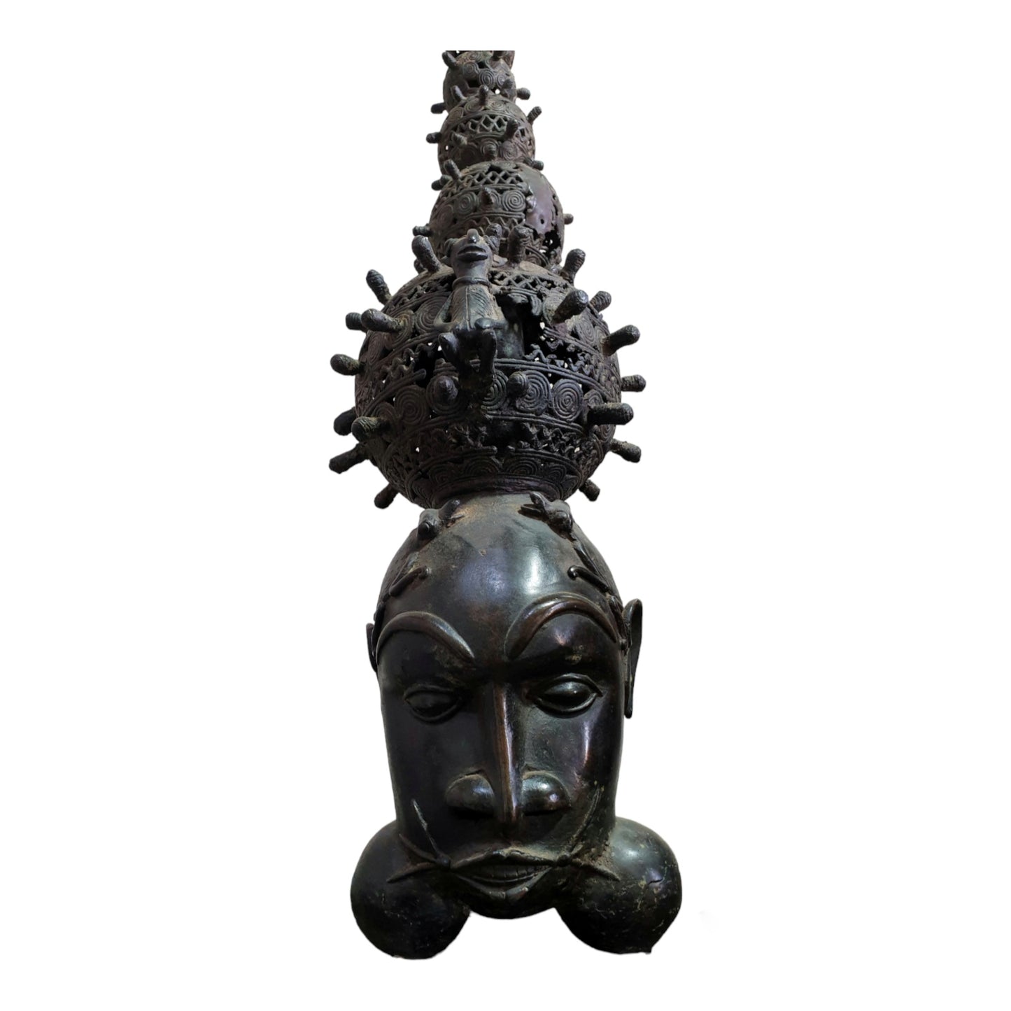 Pipe Forme Chevalier En Bronze