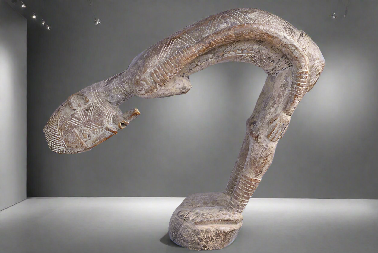 Statue Dogon Nommo Shicouroule