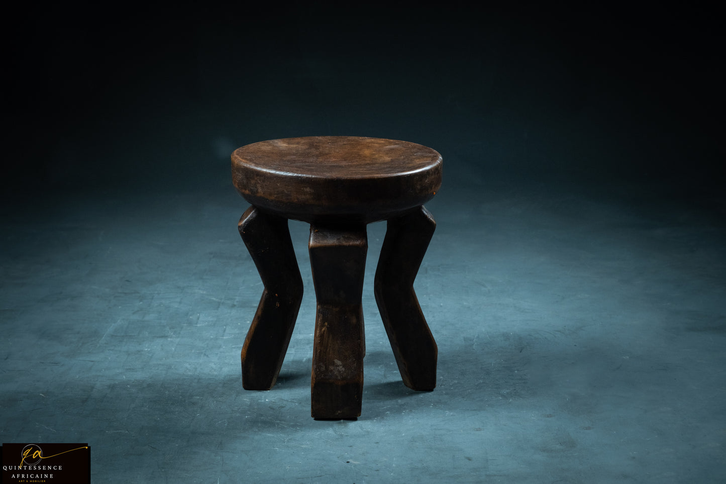 Tabouret Senoufo en bois, Mali