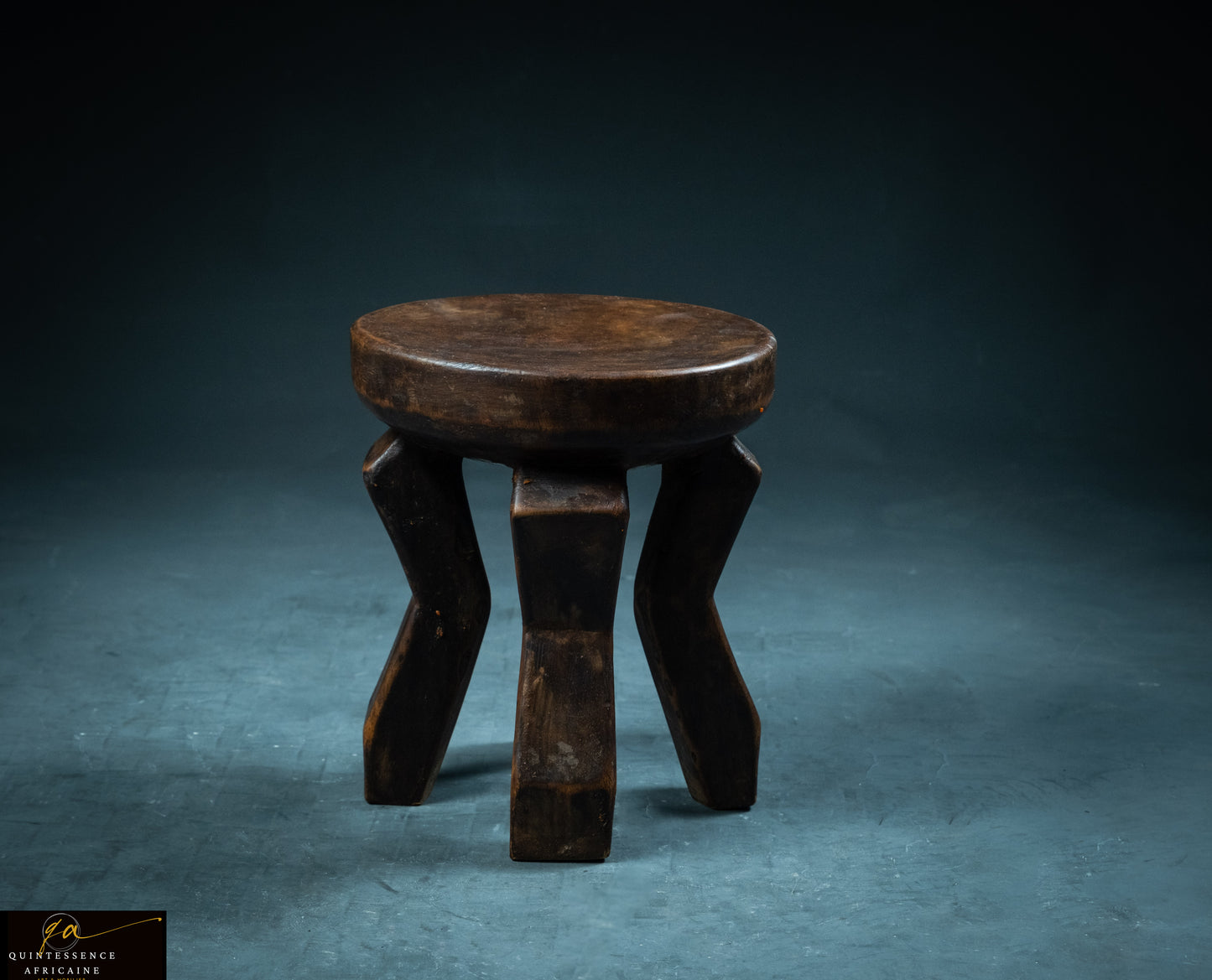 Tabouret Senoufo en bois, Mali