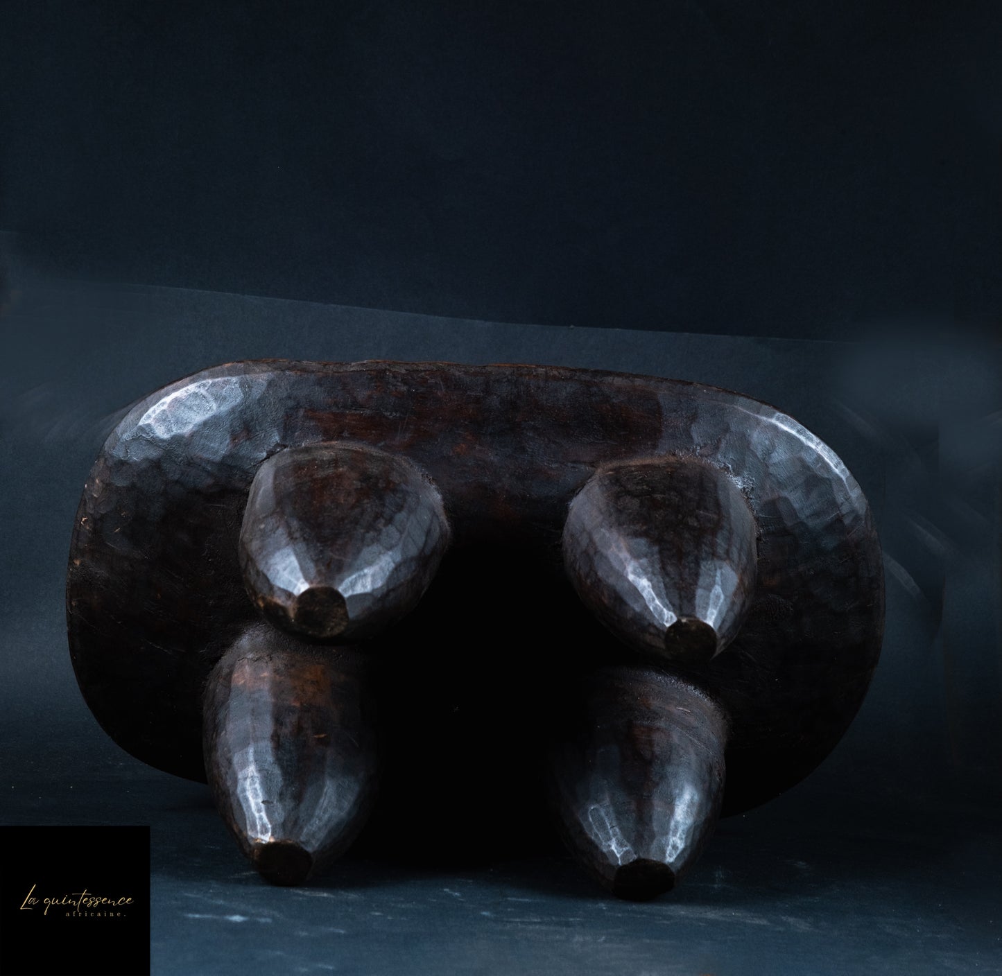 Lot 11 tabourets Senoufo en bois