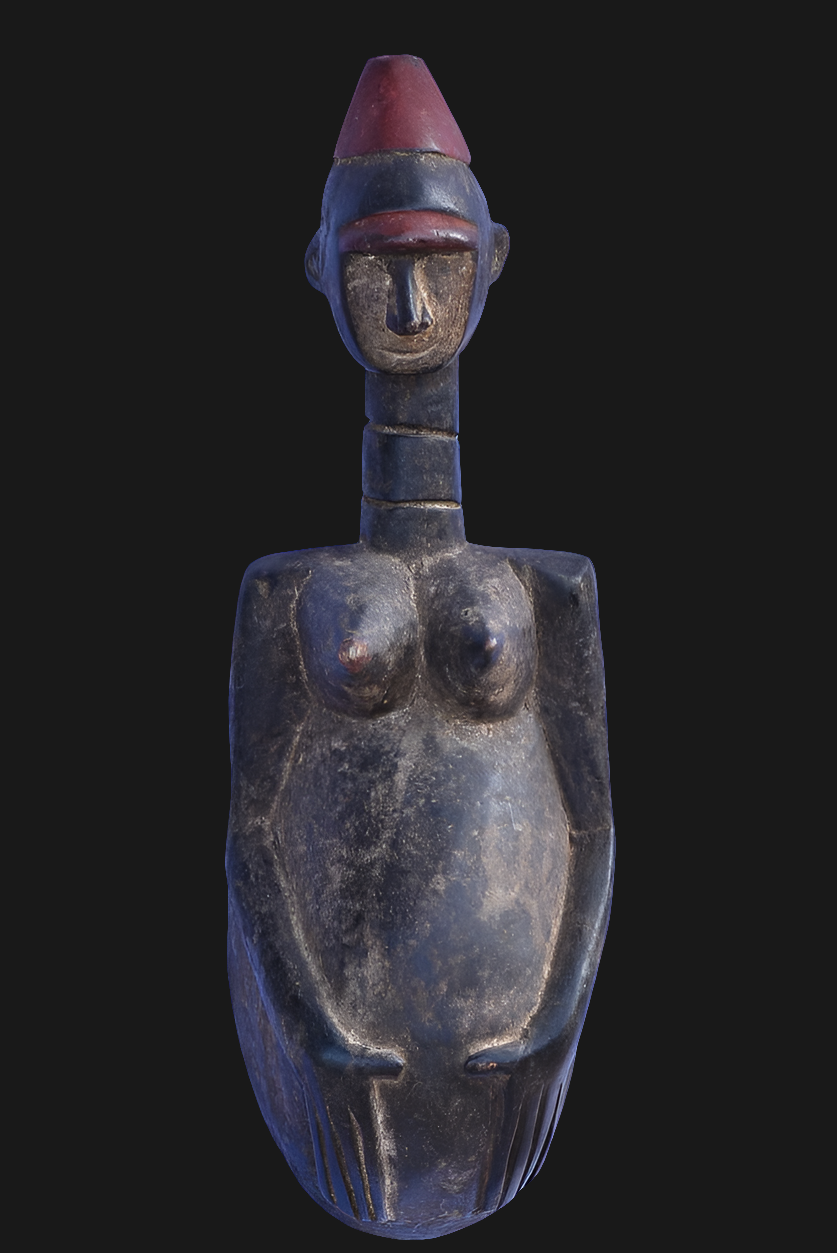 Masque ventre bois