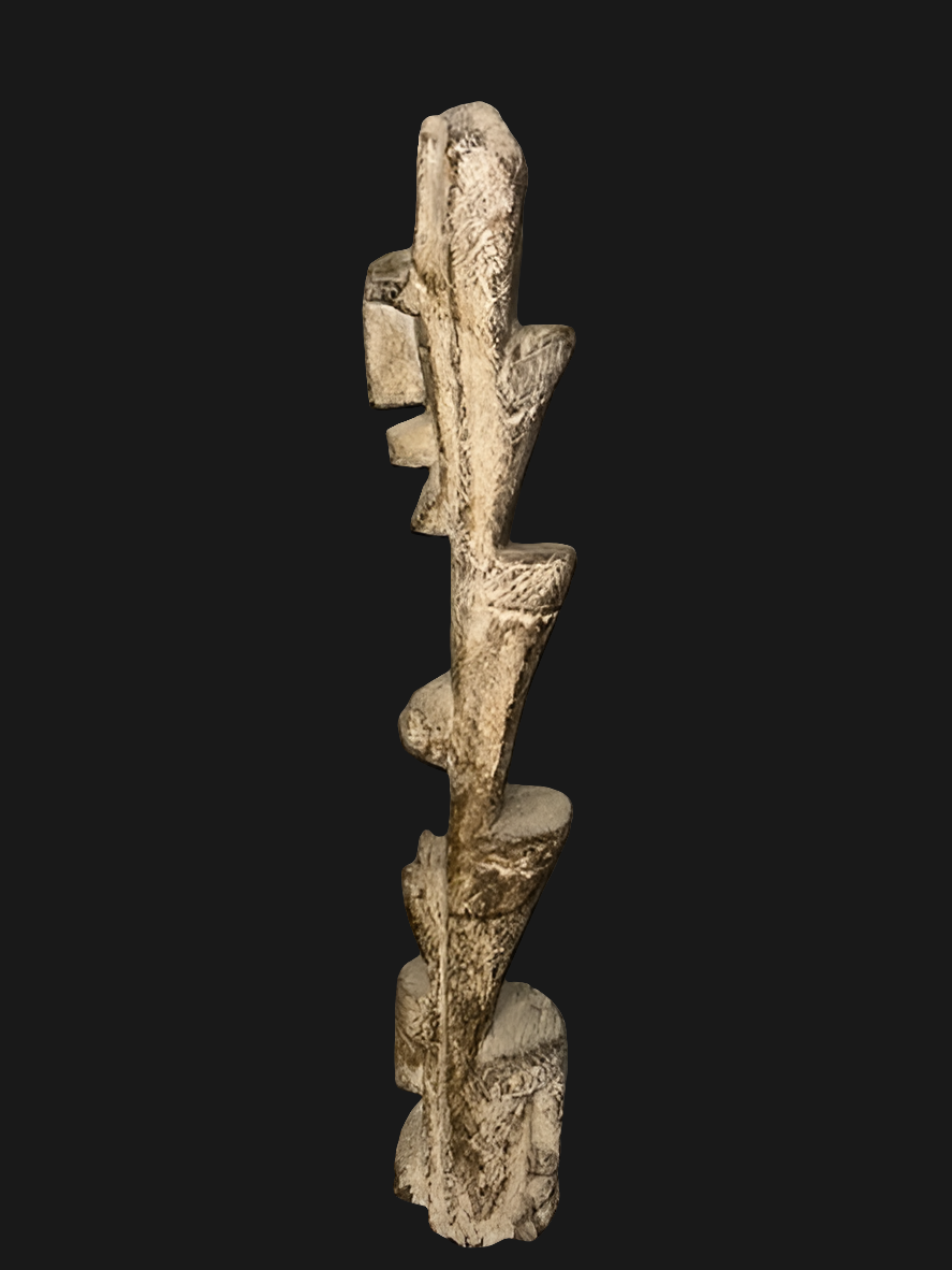 Poteau du peuple Dogon pierre fétiche