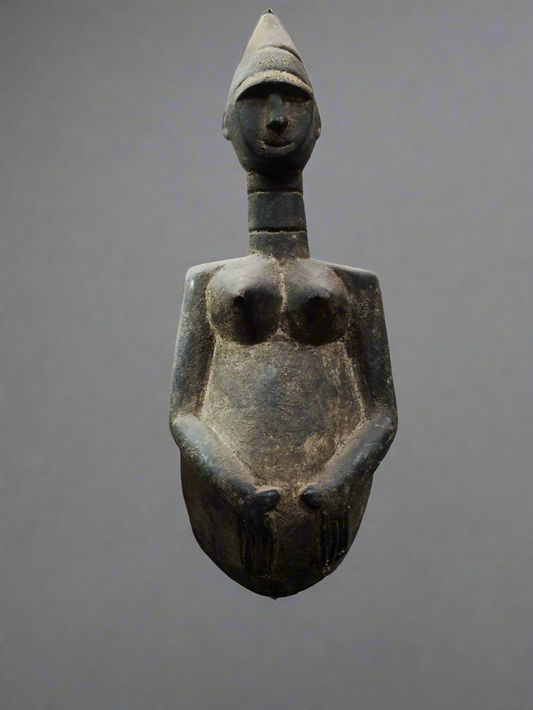 Masque ventre en bois