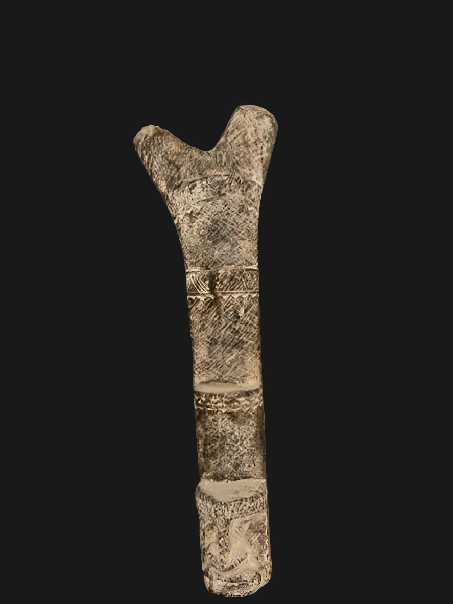 Poteau du peuple Dogon pierre fétiche