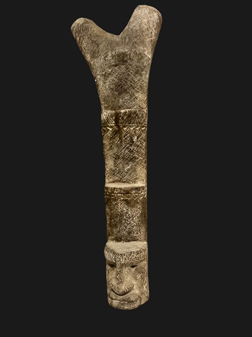 Poteau du peuple Dogon pierre fétiche