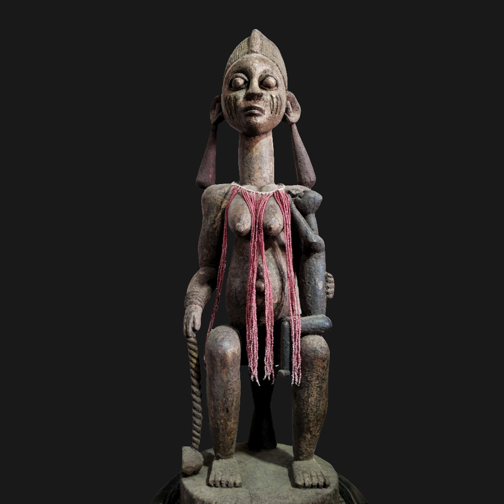 Statue Maternité Agere Yoruba, Nigeria
