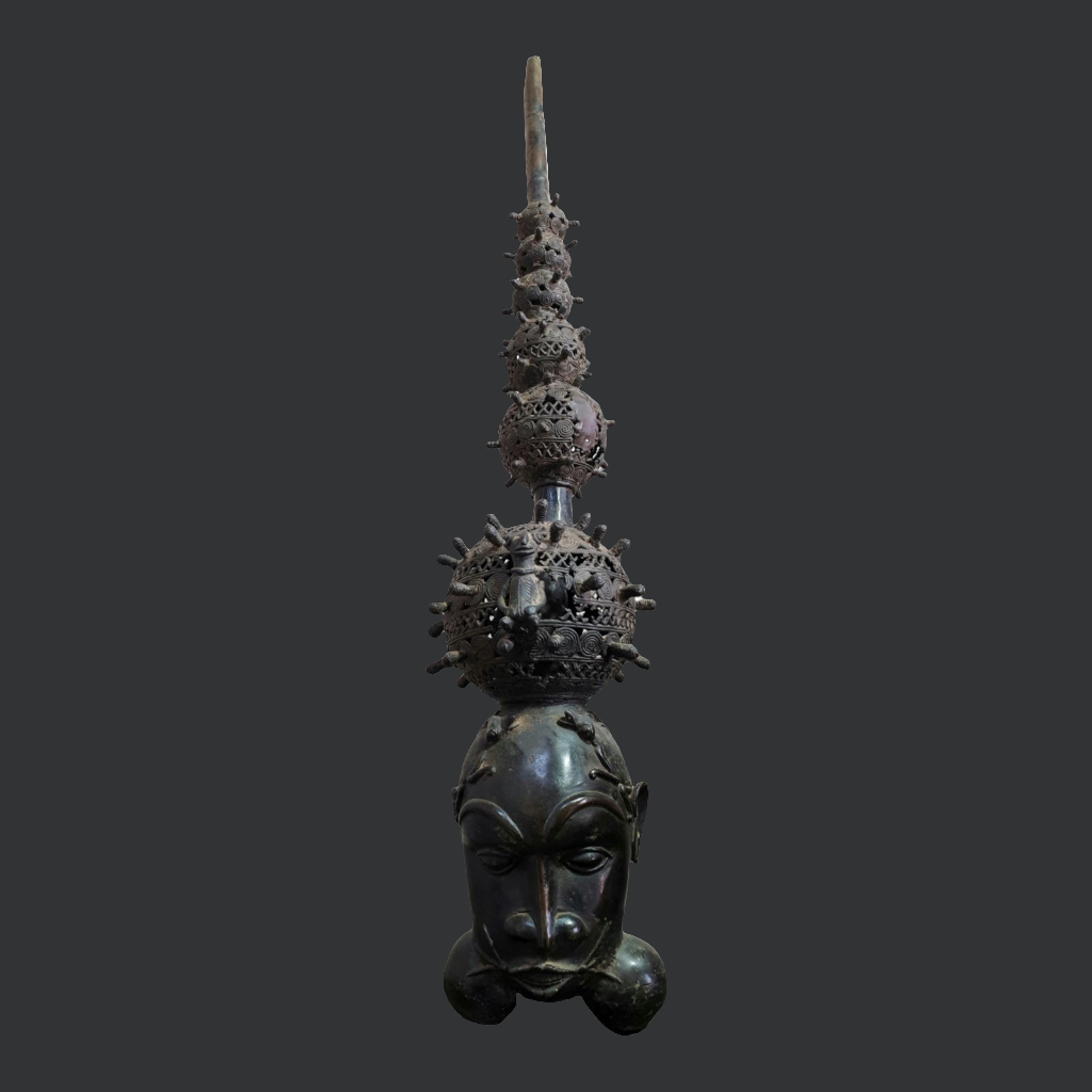 Pipe Forme Chevalier En Bronze