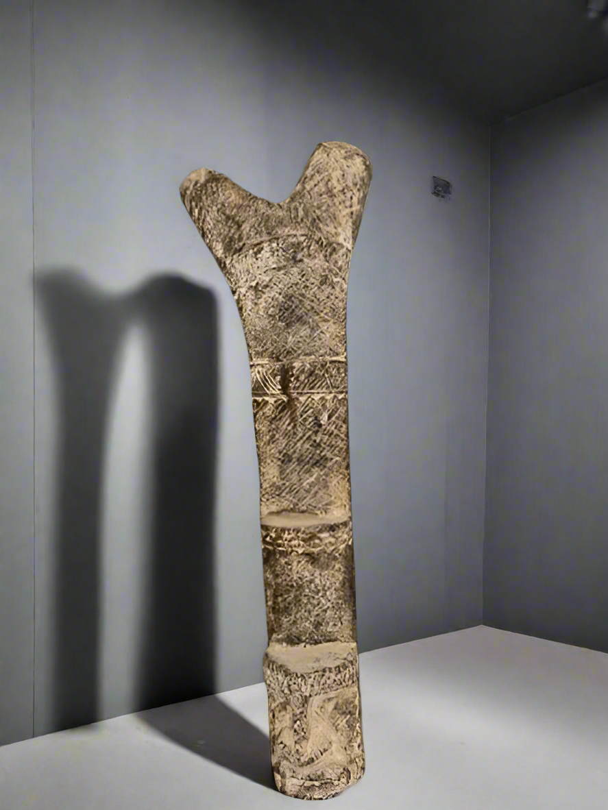 Poteau du peuple Dogon pierre fétiche
