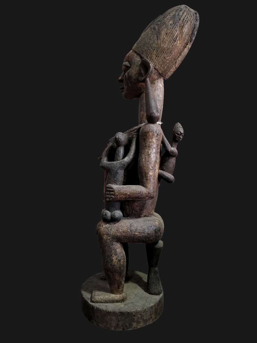 Statue Maternité Agere Yoruba, Nigeria