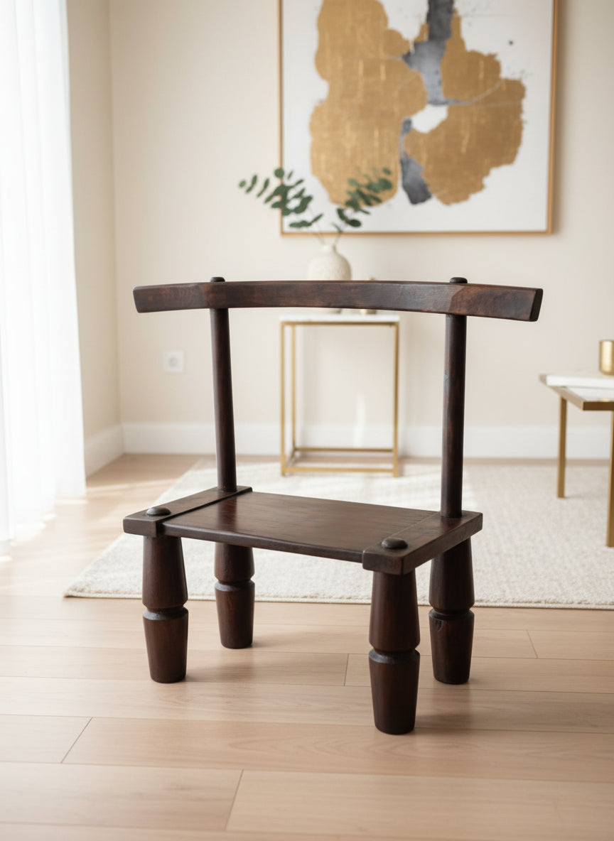 Chaise Baoule en bois