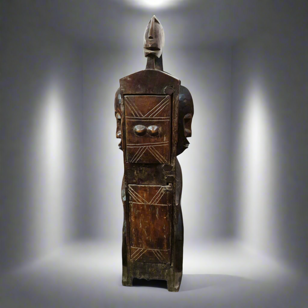 Grande Armoire Pharmacopée Dogon en bois
