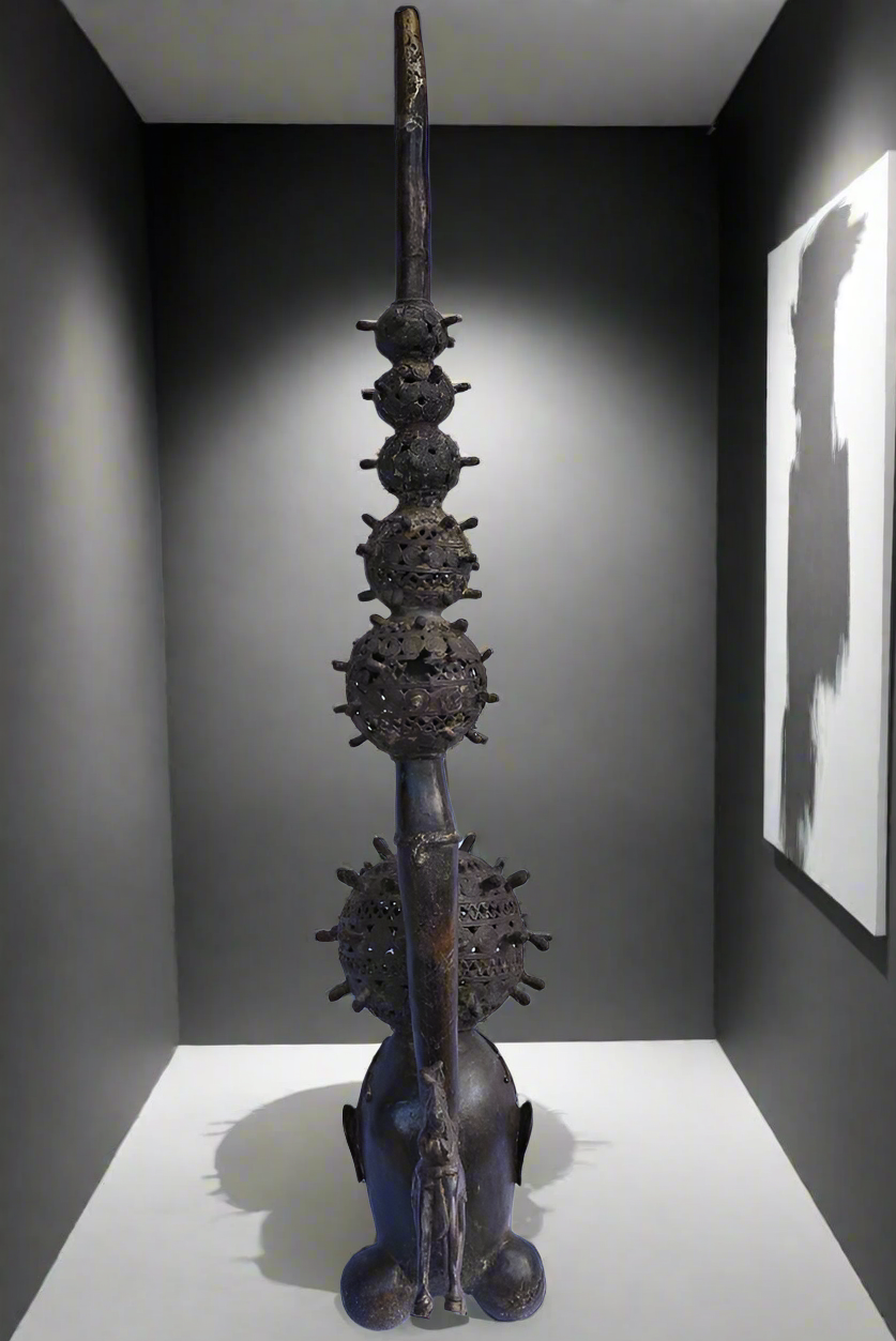 Pipe Forme Chevalier En Bronze