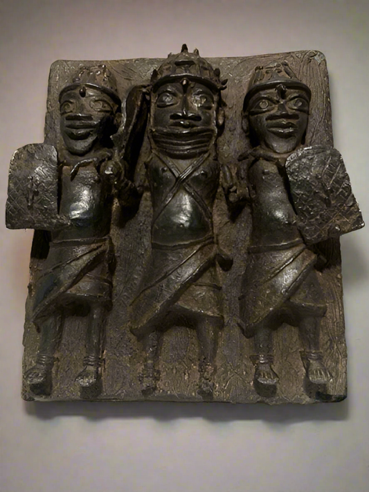 Plaque de palais en bronze