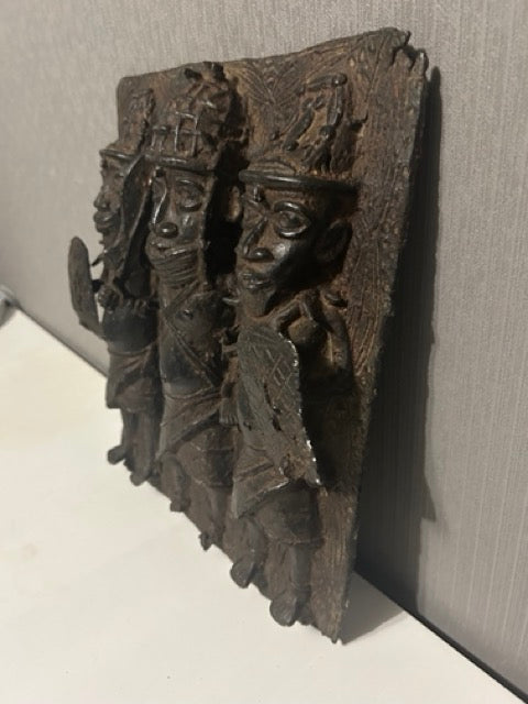 Plaque de palais en bronze