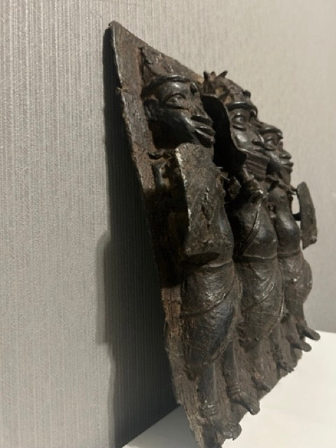 Plaque de palais en bronze