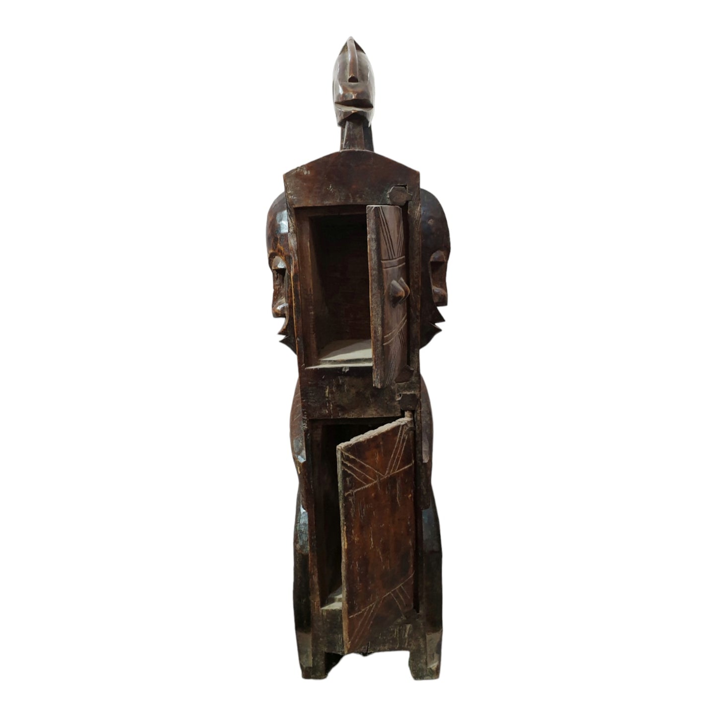 Grande Armoire Pharmacopée Dogon en bois