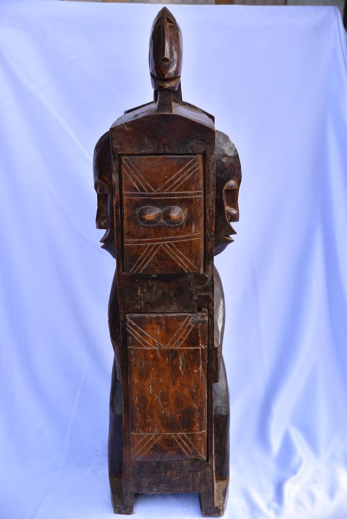 Grande Armoire Pharmacopée Dogon en bois