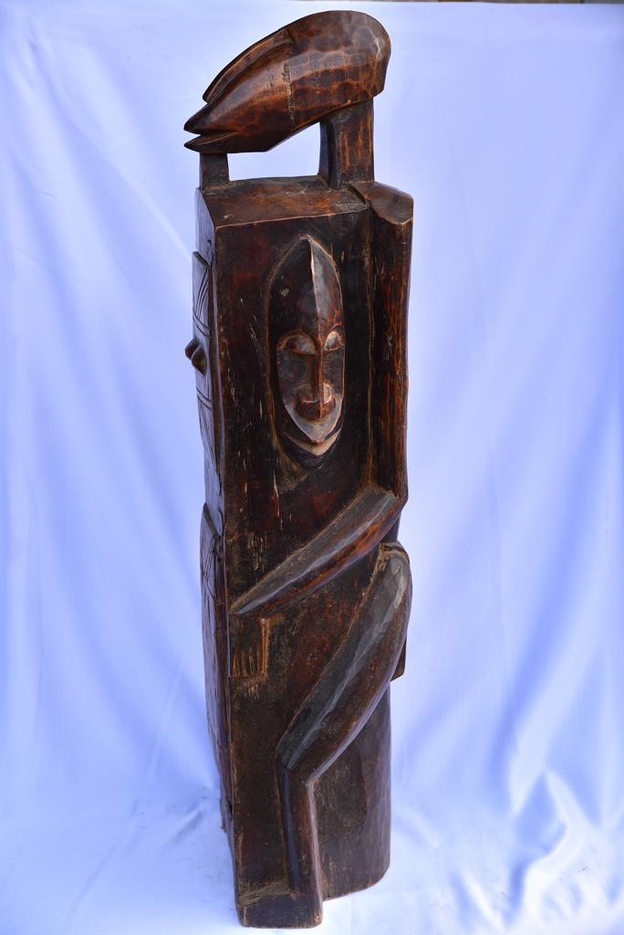 Grande Armoire Pharmacopée Dogon en bois