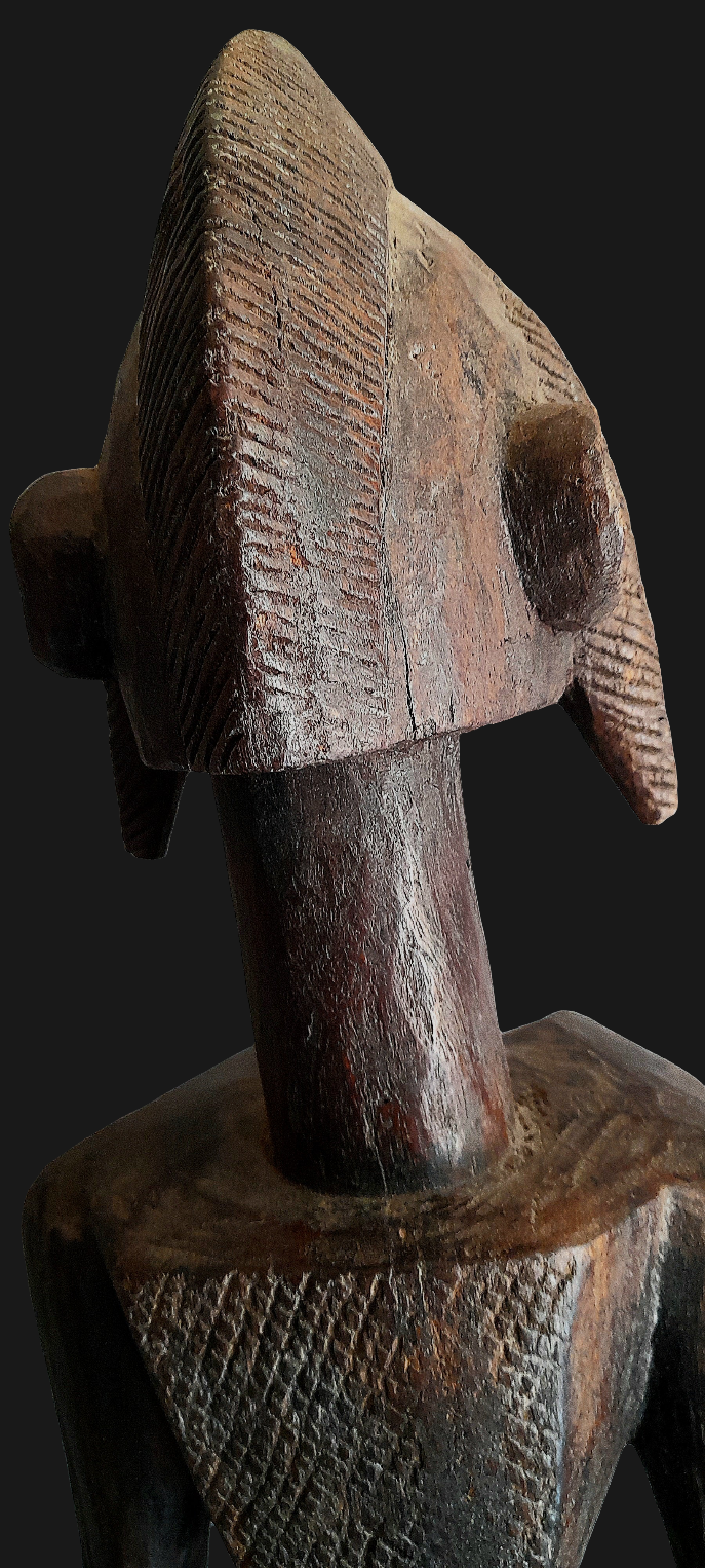 Statue Bambara Guandoudou en bois