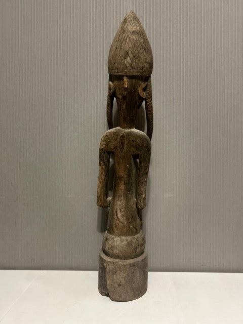 Maternité Bambara en bois, Mali