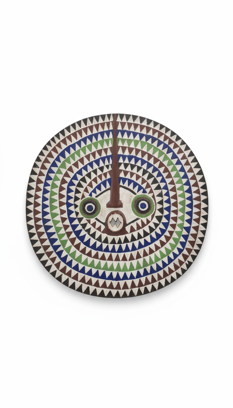 Masque Soleil Burkina-Faso