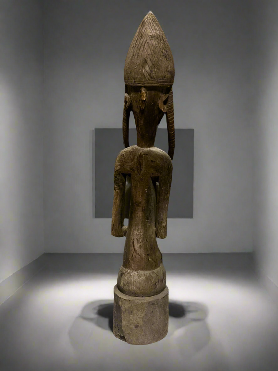 Maternité Bambara en bois, Mali