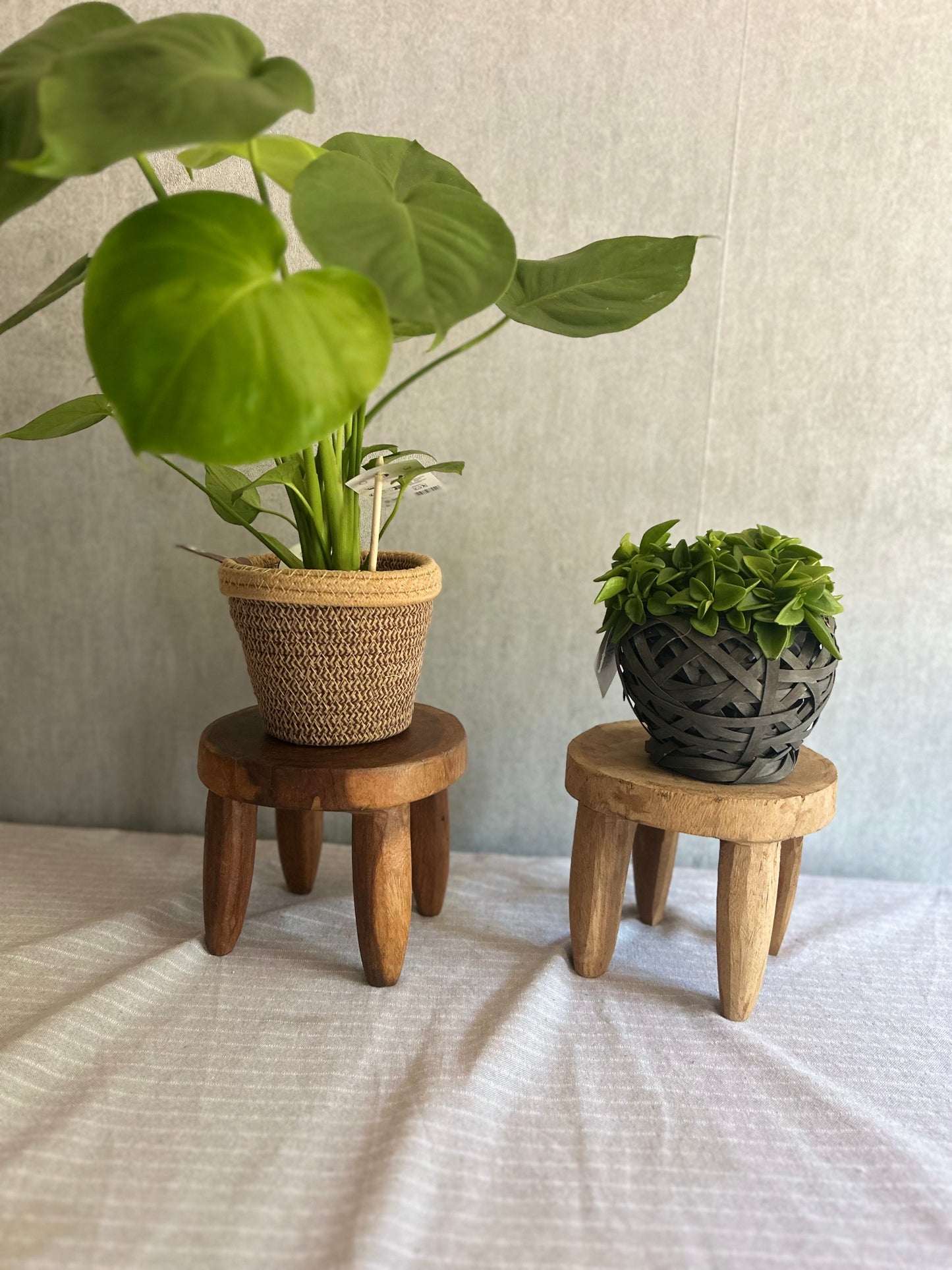 Petit Tabouret rond Senoufo en bois