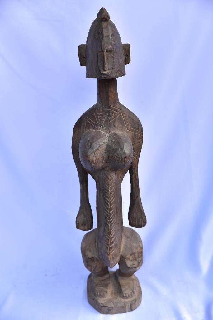 Statue JONYELENI Bambara en bois