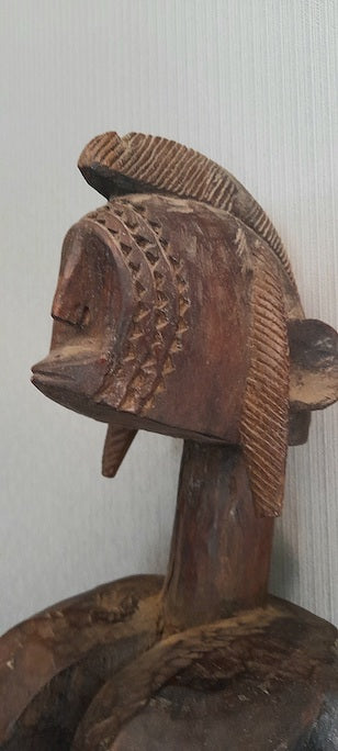 Statue Bambara Guandoudou en bois