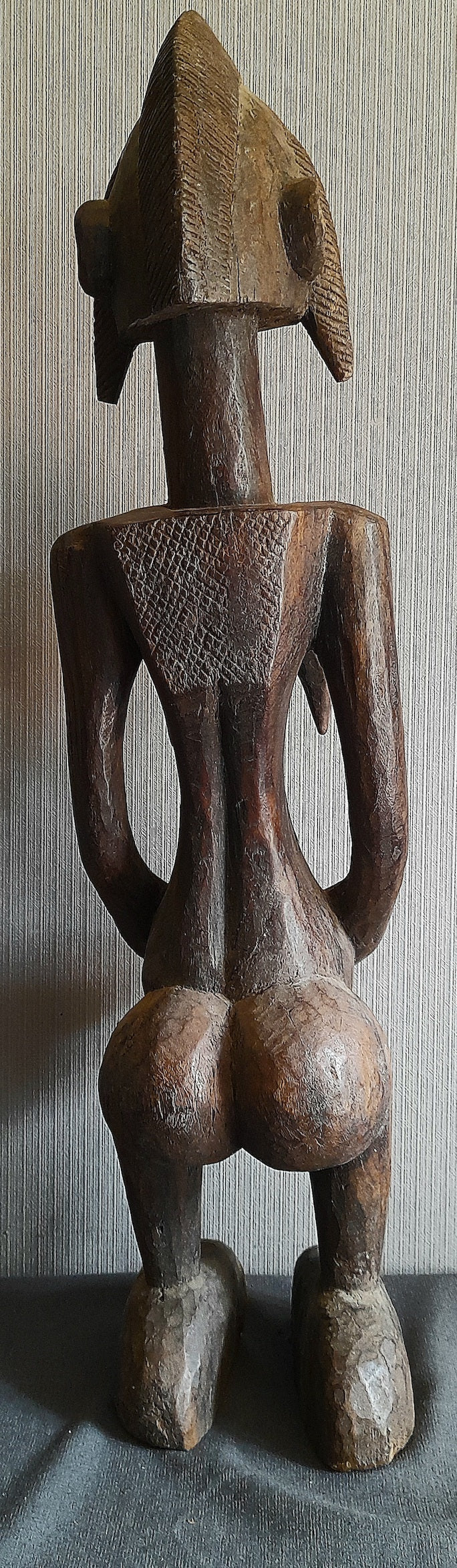 Statue Bambara Guandoudou en bois