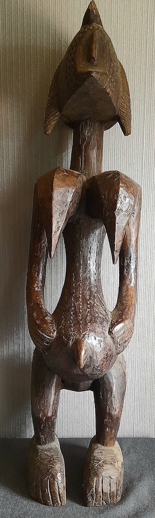 Statue Bambara Guandoudou en bois