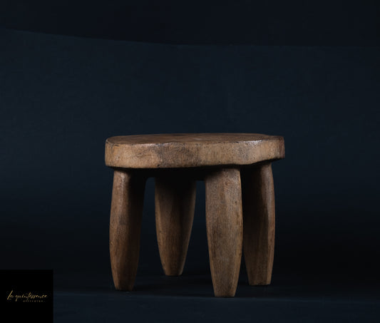 Petit Tabouret rond Senoufo en bois
