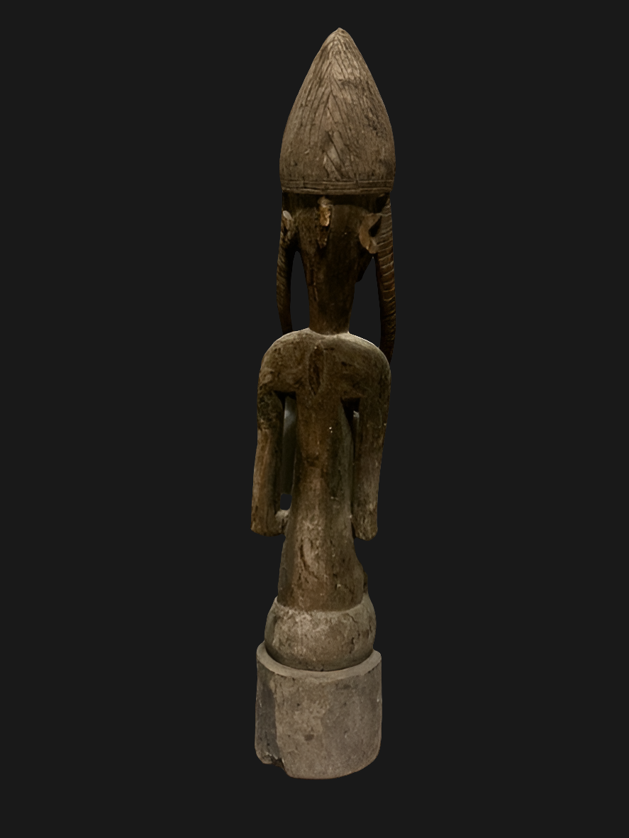 Maternité Bambara en bois, Mali