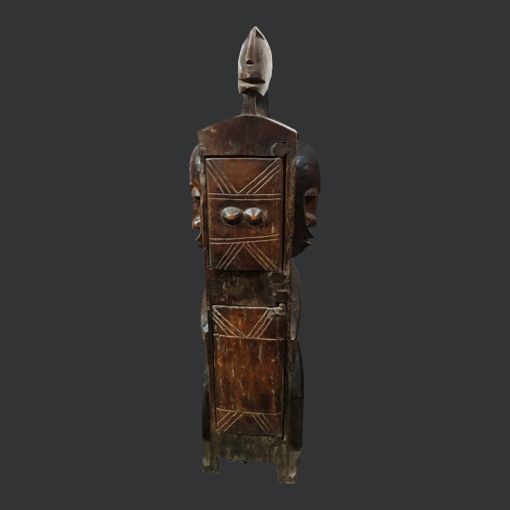 Grande Armoire Pharmacopée Dogon en bois