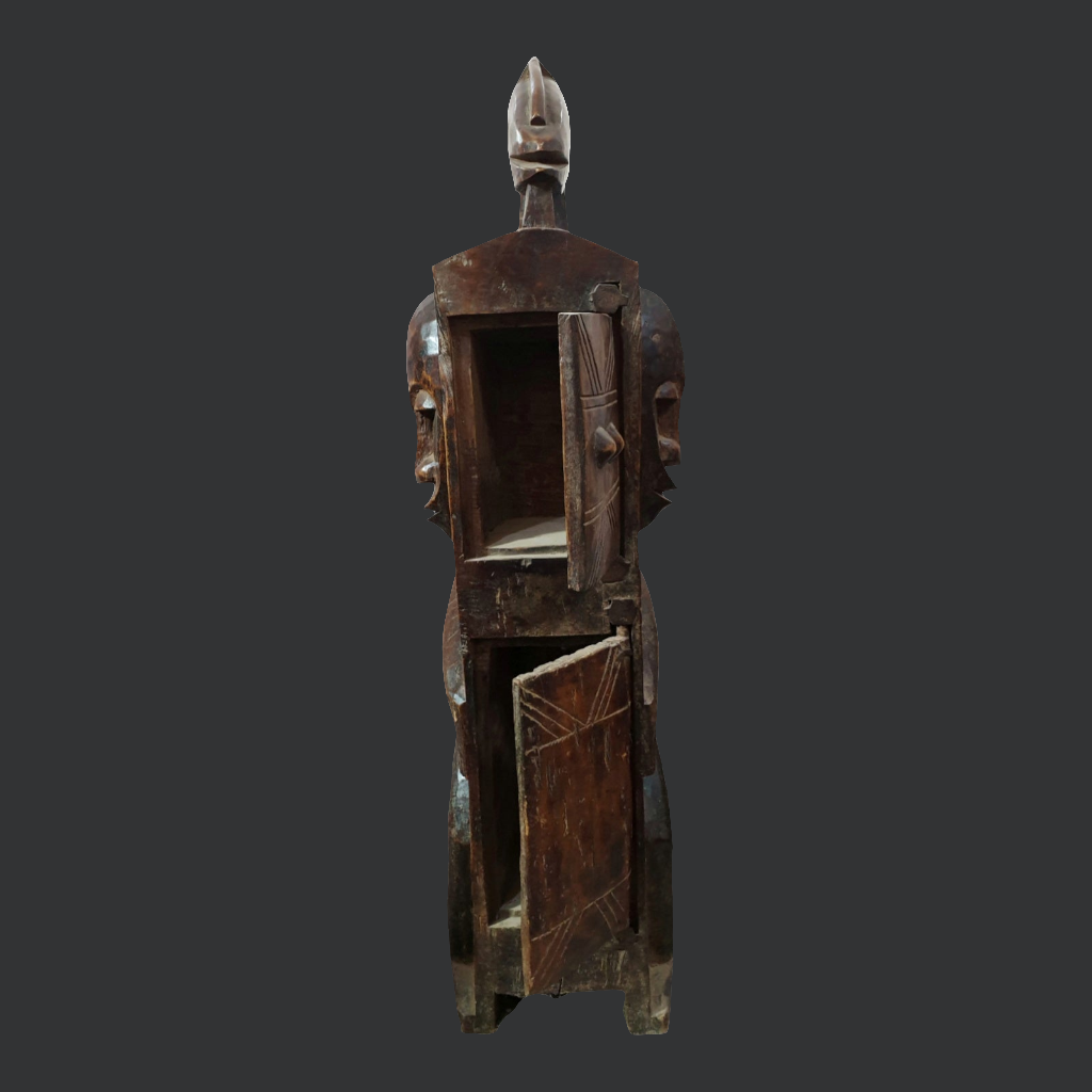 Grande Armoire Pharmacopée Dogon en bois