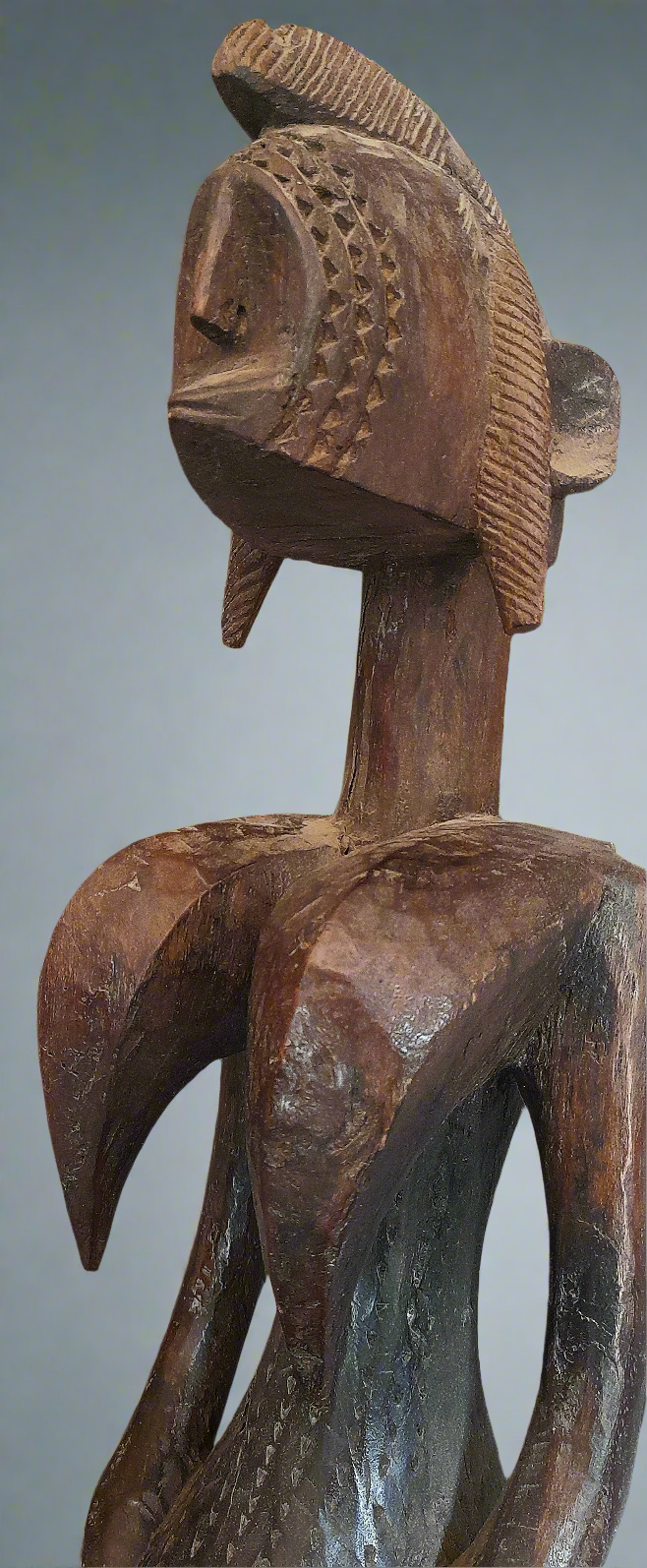 Statue Bambara Guandoudou en bois