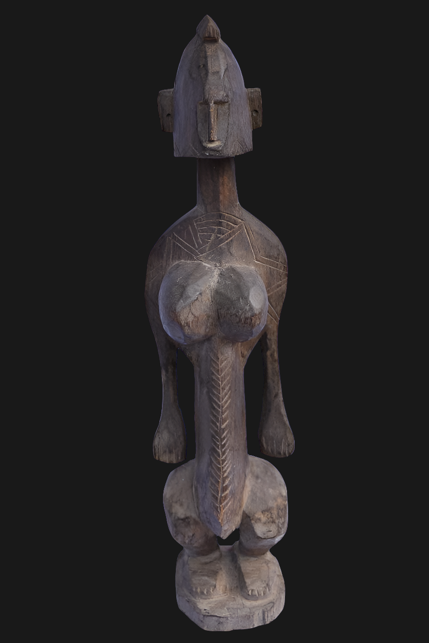 Statue JONYELENI Bambara en bois