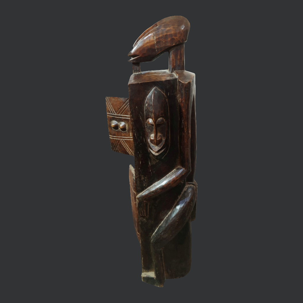 Grande Armoire Pharmacopée Dogon en bois