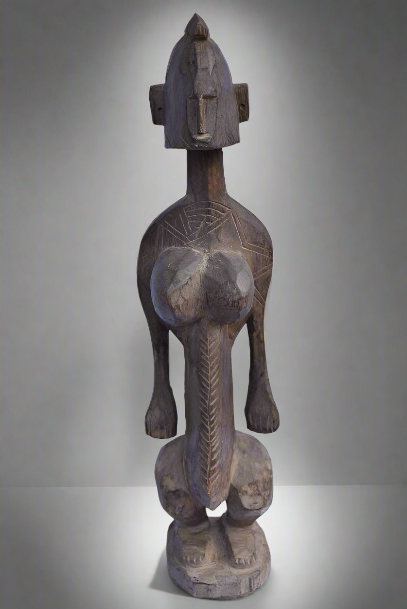 Statue JONYELENI Bambara en bois