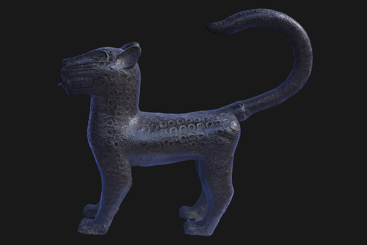 Leopard Royal En Bronze - Ife
